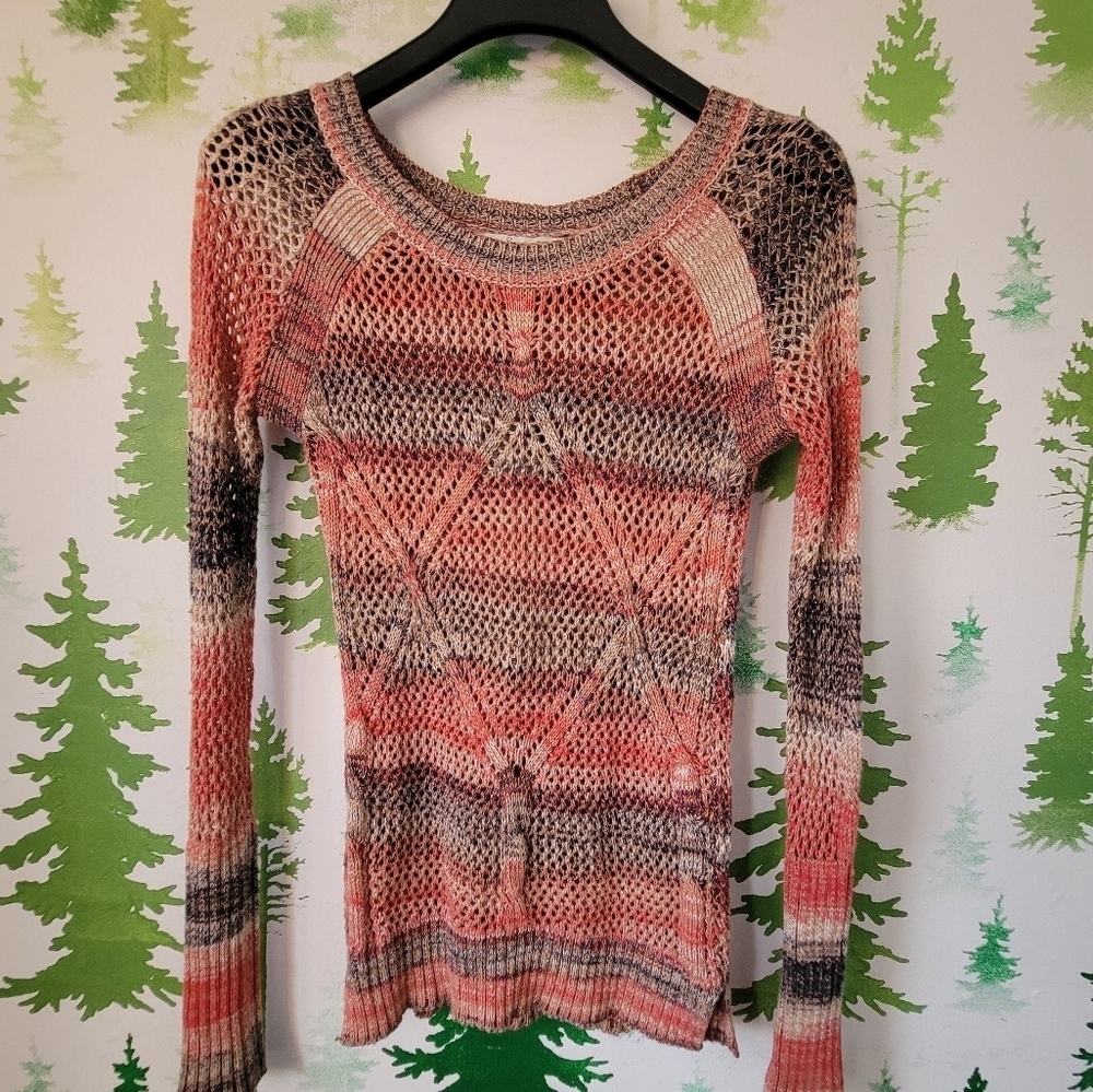 American Rag Crochet Sweater.